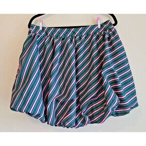 Adult Wicked Striped Bubble Graphic Mini Skirt - sz Small, NWOT